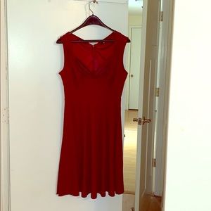 Lady in red, showstopper dress